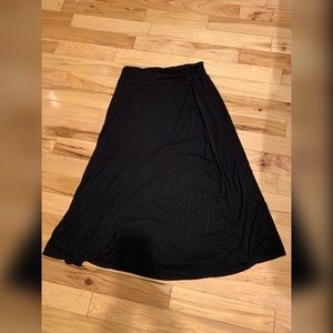 Merona black Maxi Skirt